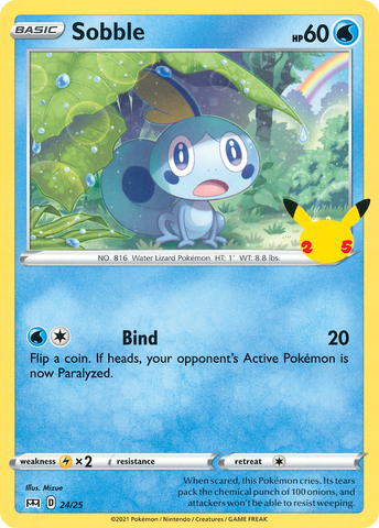 Sobble (24/25) [McDonald's 25th Anniversary] Pokémon
