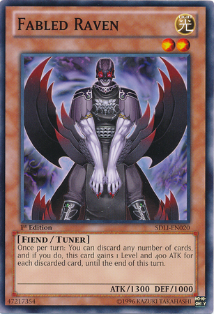 Fabled Raven [SDLI-EN020] Common Yu-Gi-Oh!