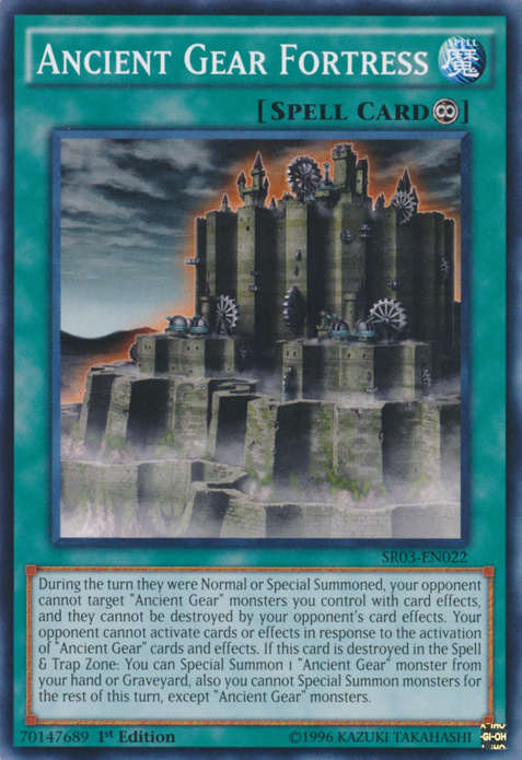 Ancient Gear Fortress [SR03-EN022] Common Yu-Gi-Oh!