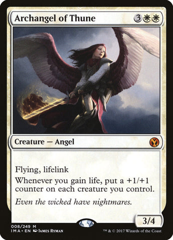 Archangel of Thune [Iconic Masters] Magic: The Gathering