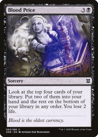 Blood Price [Zendikar Rising] Magic: The Gathering