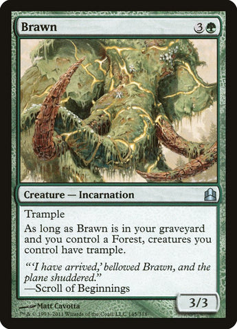 Brawn [Commander 2011] Magic: The Gathering