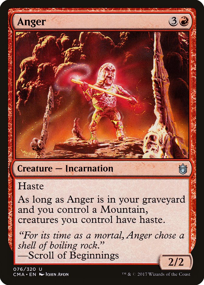 Anger [Commander Anthology] Magic: The Gathering