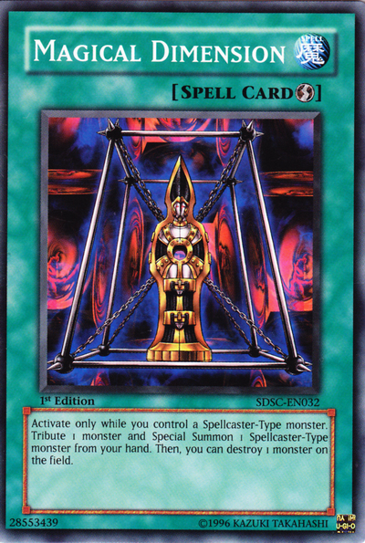 Magical Dimension [SDSC-EN032] Common Yu-Gi-Oh!