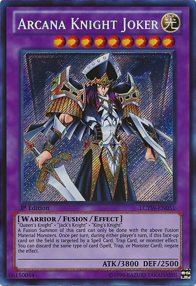 Arcana Knight Joker [LCYW-EN051] Secret Rare Yu-Gi-Oh!