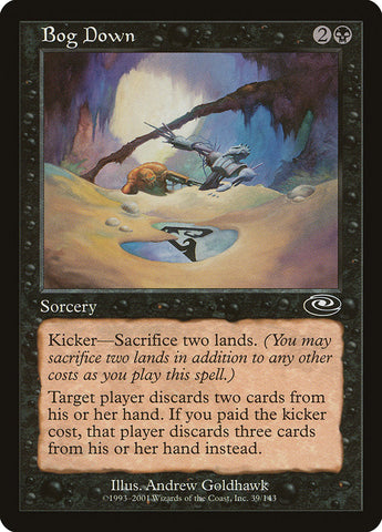 Bog Down [Planeshift] Magic: The Gathering