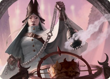 Celestus Sanctifier Art Card [Innistrad: Midnight Hunt Art Series] Magic: The Gathering
