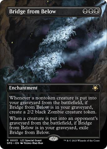 Bridge from Below (Borderless) [The Lost Caverns of Ixalan Special Guests] Magic: The Gathering
