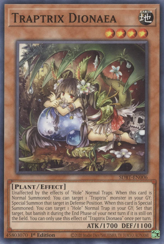 Traptrix Dionaea [SDBT-EN006] Common Yu-Gi-Oh!