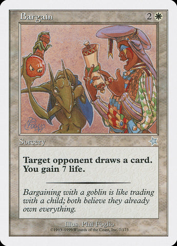 Bargain [Starter 1999] Magic: The Gathering