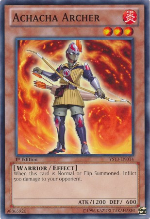 Achacha Archer [YS13-EN014] Common Yu-Gi-Oh!