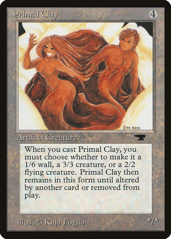 Primal Clay [Antiquities] Magic: The Gathering