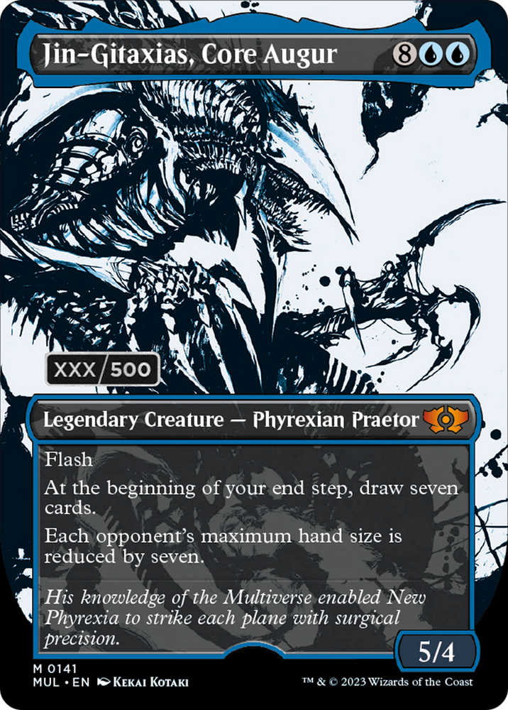 Jin-Gitaxias, Core Augur (Serialized) [Multiverse Legends] Magic: The Gathering