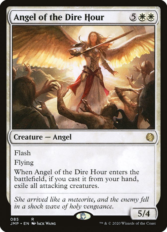 Angel of the Dire Hour [Jumpstart] Magic: The Gathering