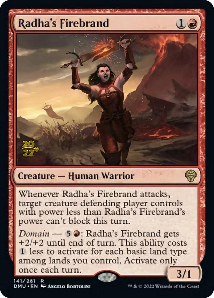 Radha's Firebrand [Dominaria United Prerelease Promos] Magic: The Gathering