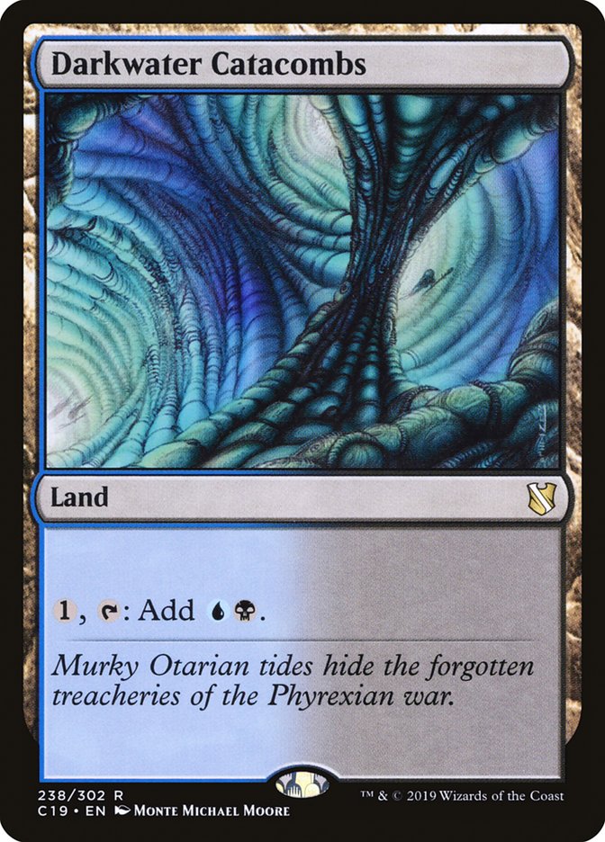 Darkwater Catacombs [Commander 2019] Magic: The Gathering