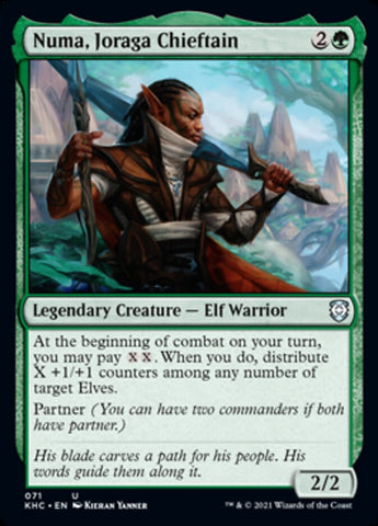 Numa, Joraga Chieftain [Kaldheim Commander] Magic: The Gathering
