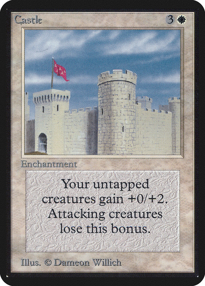 Castle [Alpha Edition] Magic: The Gathering
