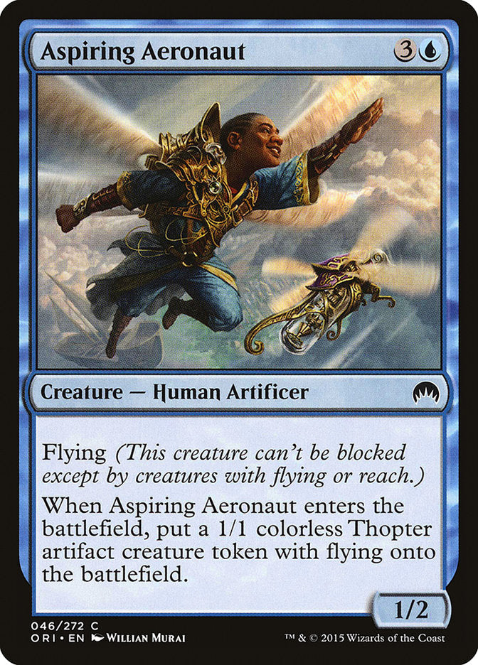 Aspiring Aeronaut [Magic Origins] Magic: The Gathering