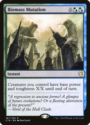 Biomass Mutation [Commander 2019] Magic: The Gathering
