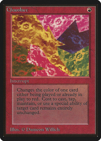 Chaoslace [Beta Edition] Magic: The Gathering