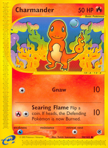 Charmander (98/165) [Expedition: Base Set] Pokémon