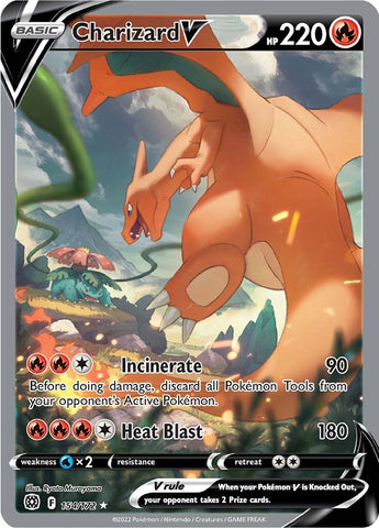 Charizard V (154/172) [Sword & Shield: Brilliant Stars] Pokémon