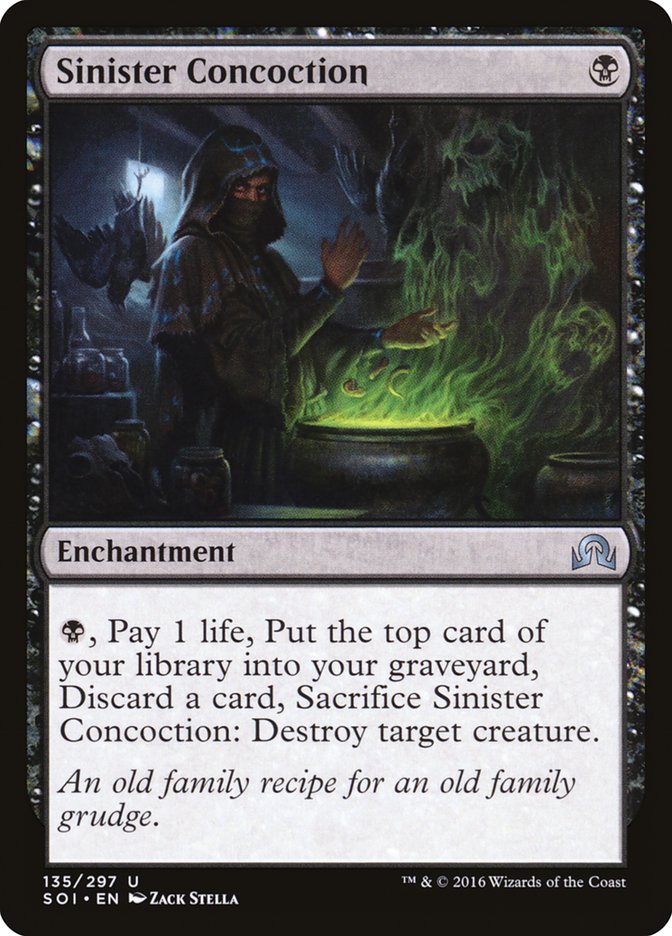 Sinister Concoction [Shadows over Innistrad] Magic: The Gathering
