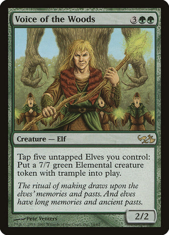 Voice of the Woods [Duel Decks: Elves vs. Goblins] Magic: The Gathering
