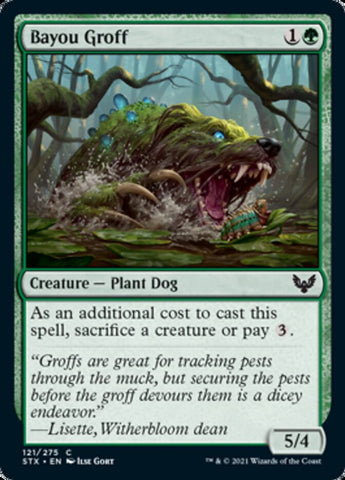 Bayou Groff [Strixhaven: School of Mages] Magic: The Gathering