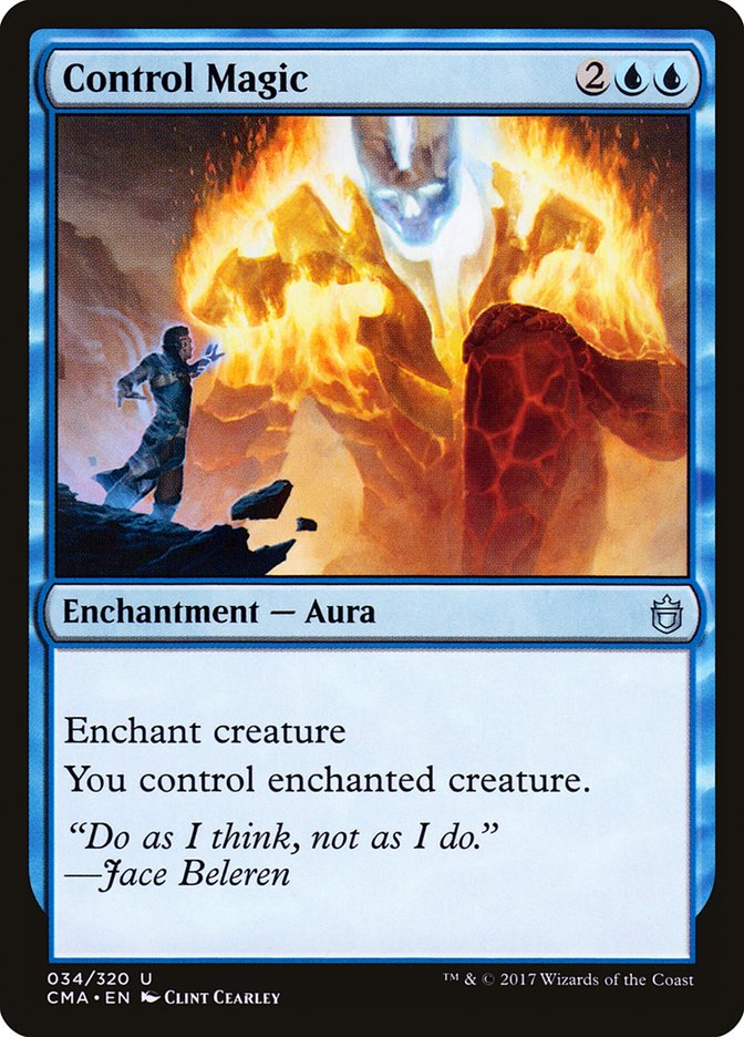 Control Magic [Commander Anthology] Magic: The Gathering