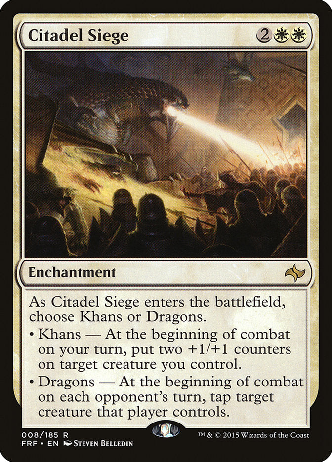 Citadel Siege [Fate Reforged] Magic: The Gathering