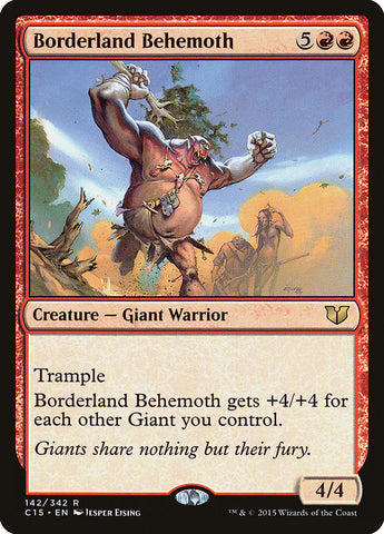 Borderland Behemoth [Commander 2015] Magic: The Gathering