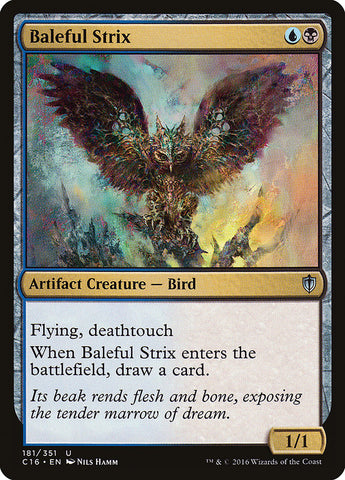 Baleful Strix [Commander 2016] Magic: The Gathering