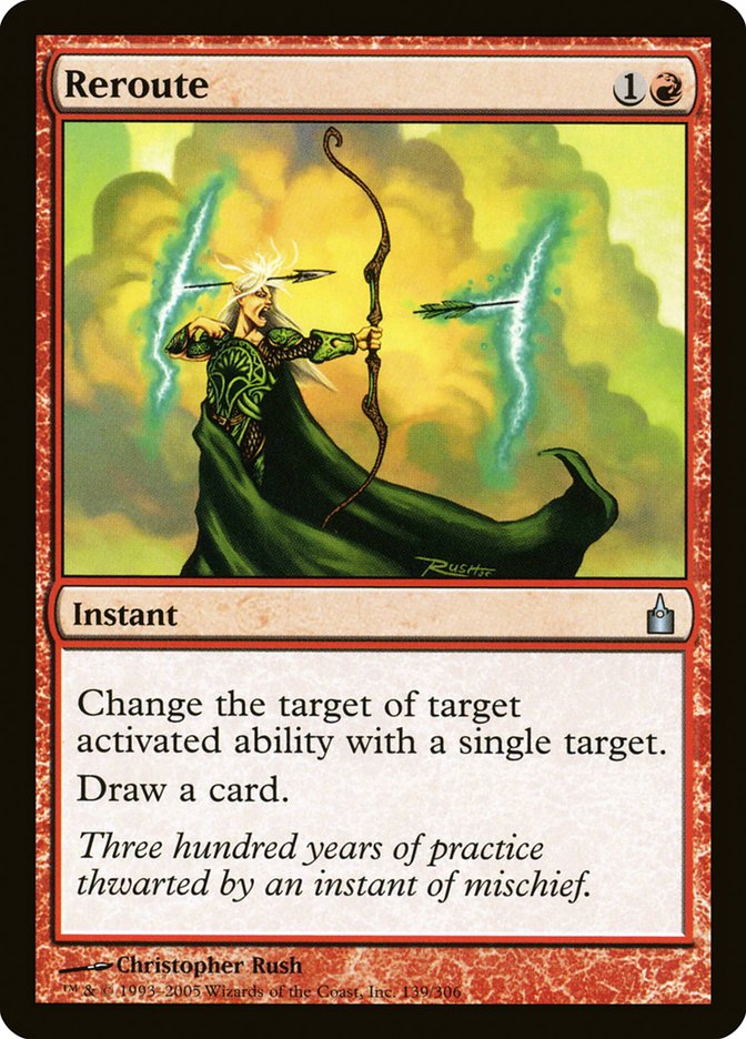 Reroute [Ravnica: City of Guilds] Magic: The Gathering