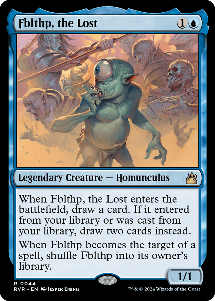 Fblthp, the Lost [Ravnica Remastered] Magic: The Gathering