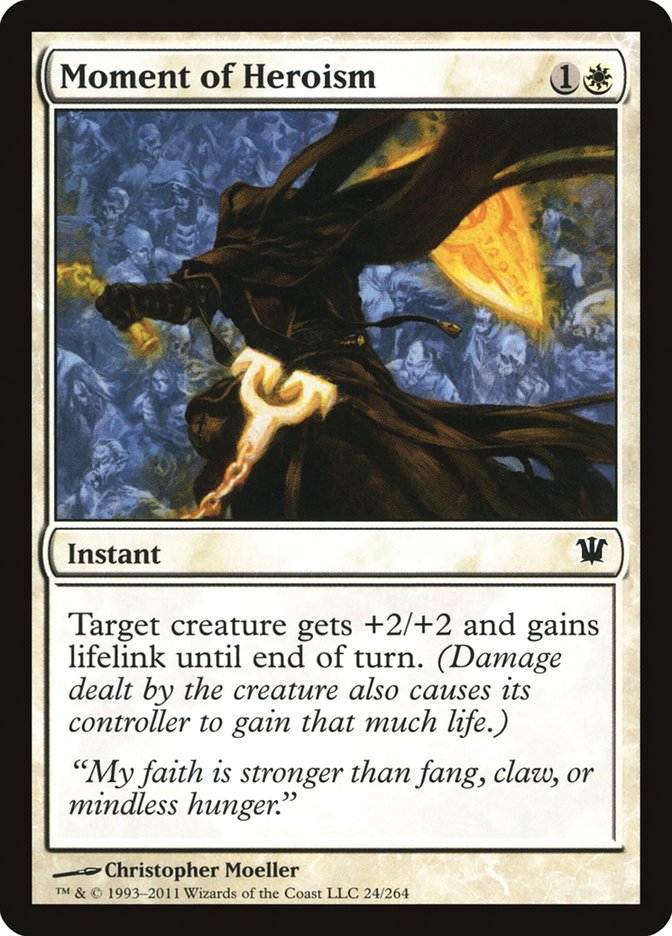 Moment of Heroism [Innistrad] Magic: The Gathering