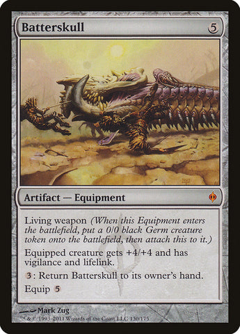 Batterskull [New Phyrexia] Magic: The Gathering