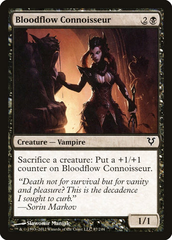 Bloodflow Connoisseur [Avacyn Restored] Magic: The Gathering