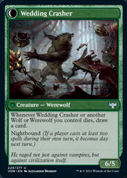 Wolfkin Outcast // Wedding Crasher [Innistrad: Crimson Vow] Magic: The Gathering