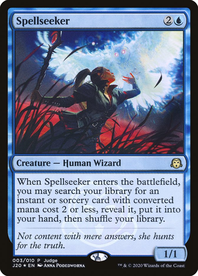 Spellseeker [Judge Gift Cards 2020] Magic: The Gathering