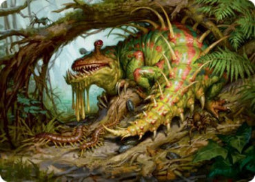 Blex, Vexing Pest Art Card [Strixhaven: School of Mages Art Series] Magic: The Gathering