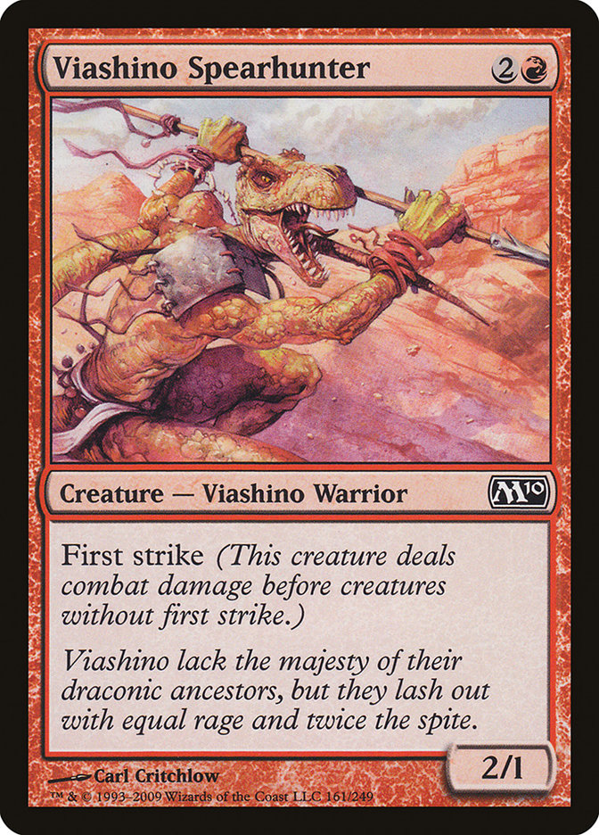 Viashino Spearhunter [Magic 2010] Magic: The Gathering