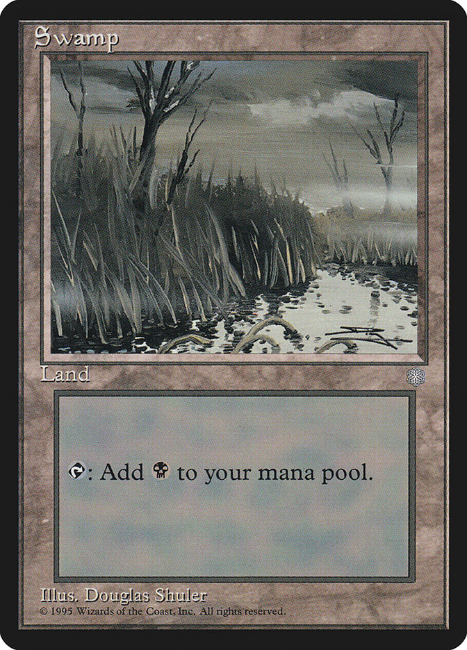 Swamp (374) [Ice Age] Magic: The Gathering