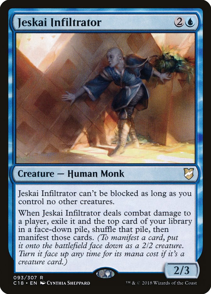 Jeskai Infiltrator [Commander 2018] Magic: The Gathering