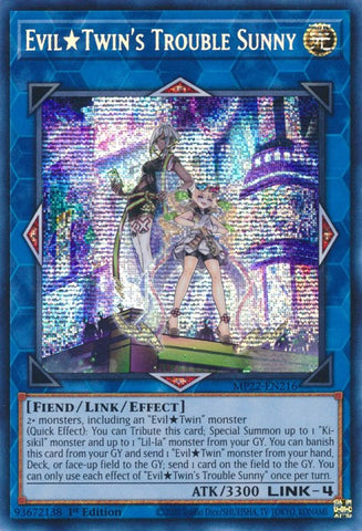 Evil Twin's Trouble Sunny [MP22-EN216] Prismatic Secret Rare Yu-Gi-Oh!