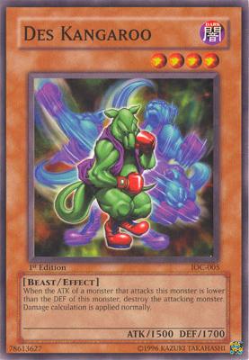 Des Kangaroo [IOC-005] Common Yu-Gi-Oh!