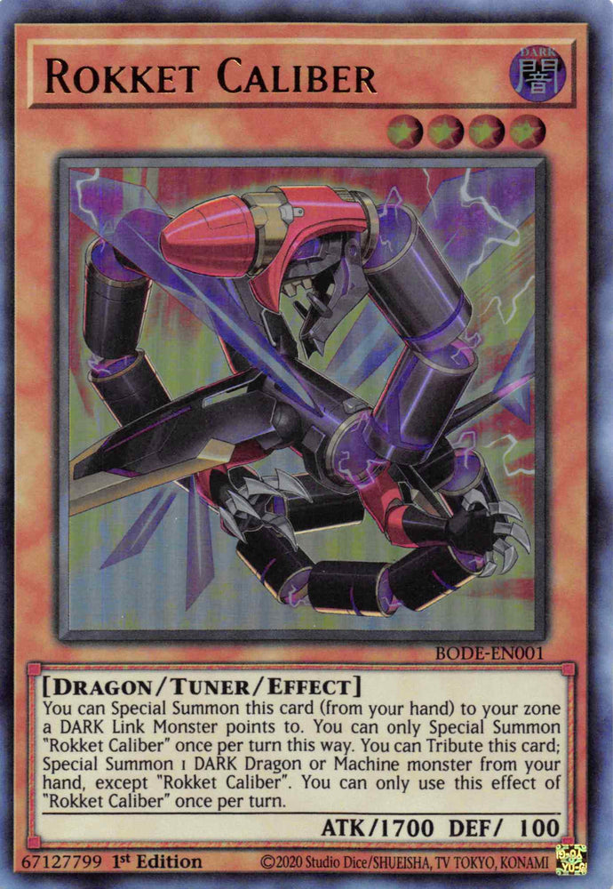 Rokket Caliber [BODE-EN001] Ultra Rare Yu-Gi-Oh!