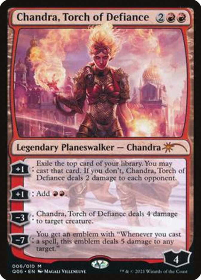 Chandra, Torch of Defiance [Pioneer Challenger Decks 2021] Magic: The Gathering