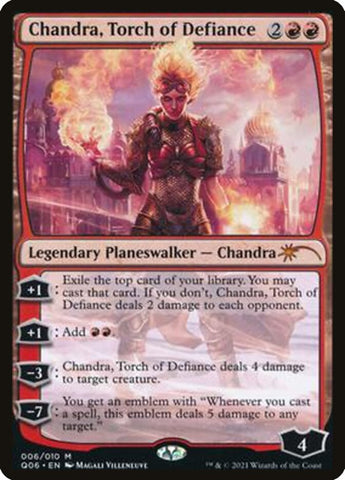 Chandra, Torch of Defiance [Pioneer Challenger Decks 2021] Magic: The Gathering